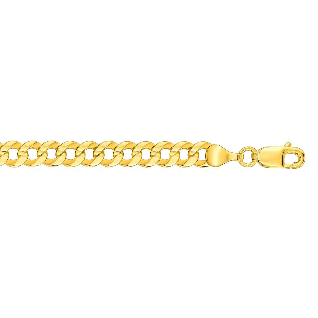10k Yellow Gold Curb Bracelet (4.70 mm)