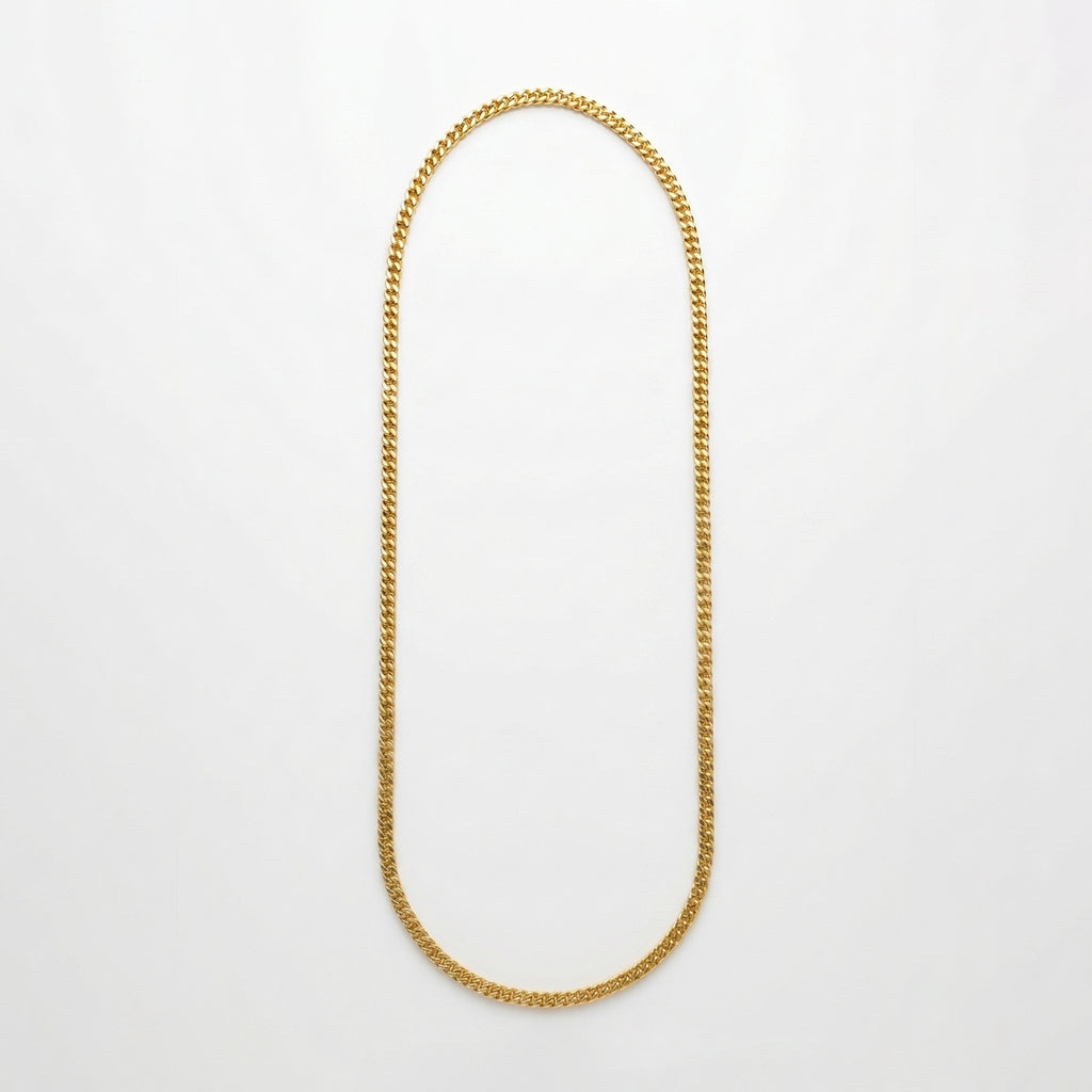 14KT Yellow Gold Franco Chain Necklace - 24 Inches